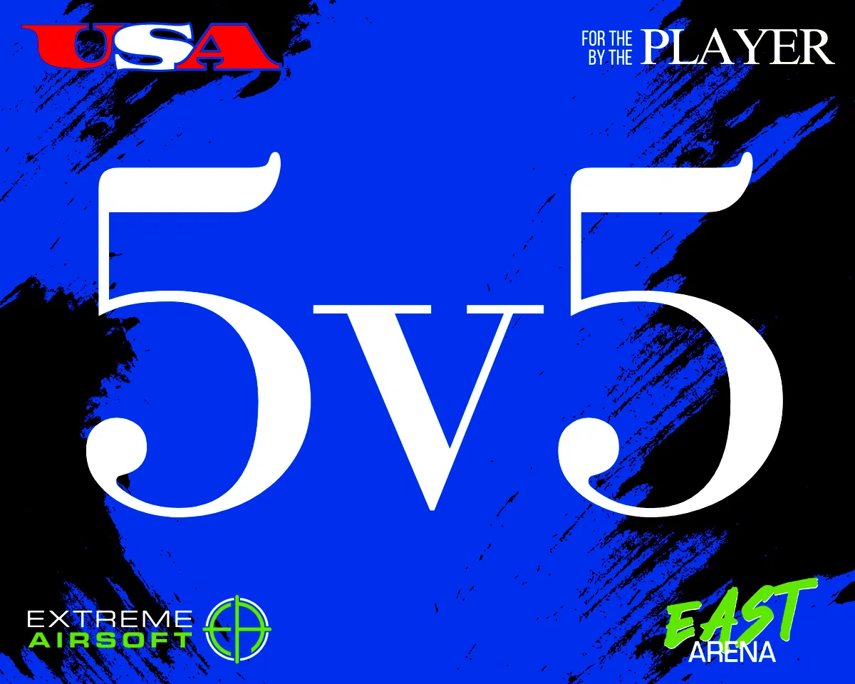 U.S.A. 5V5 Tournament event flyer