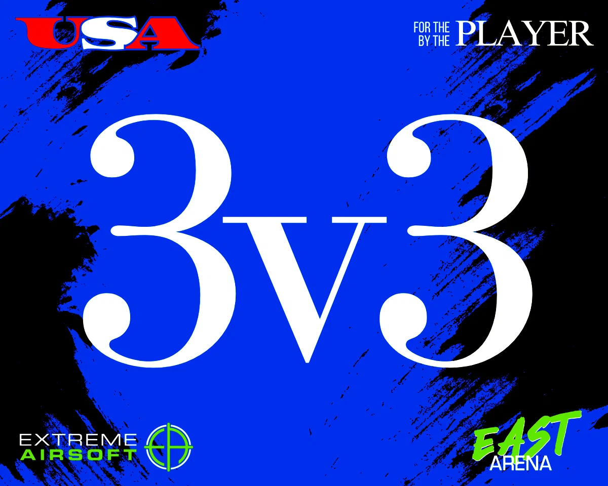 U.S.A. 3V3 Tournament event flyer