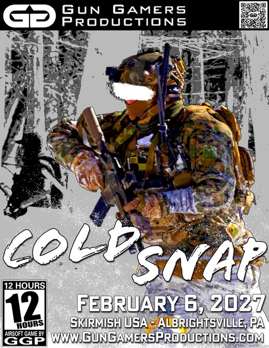 Cold Snap event flyer