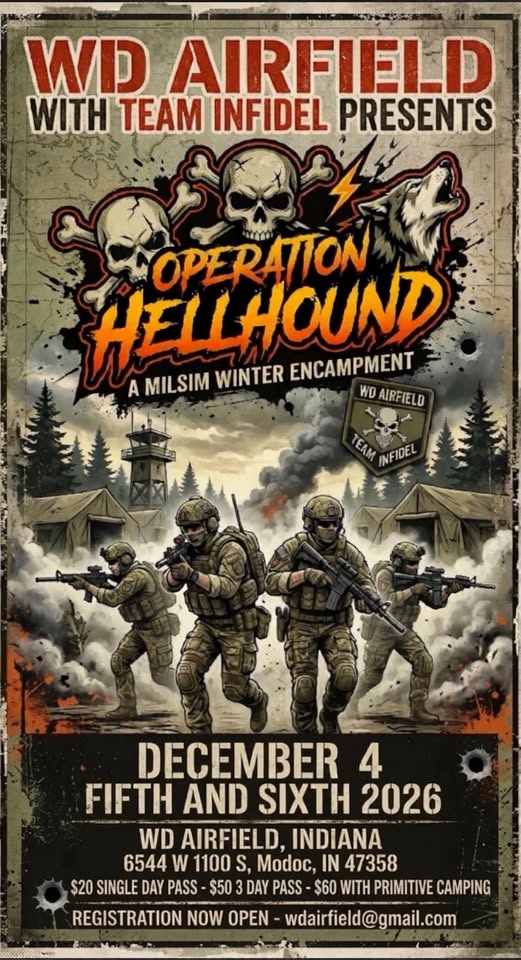 Operation Hellhound event flyer