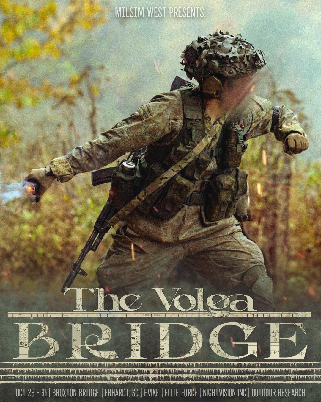 The Volga Bridge event flyer
