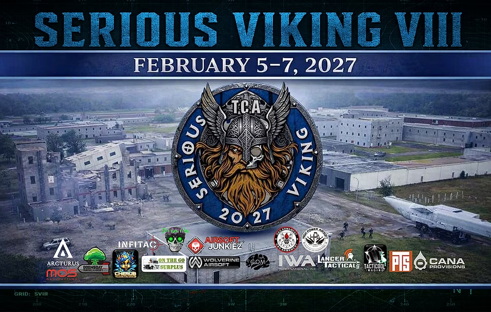 Serious Viking 8 event flyer