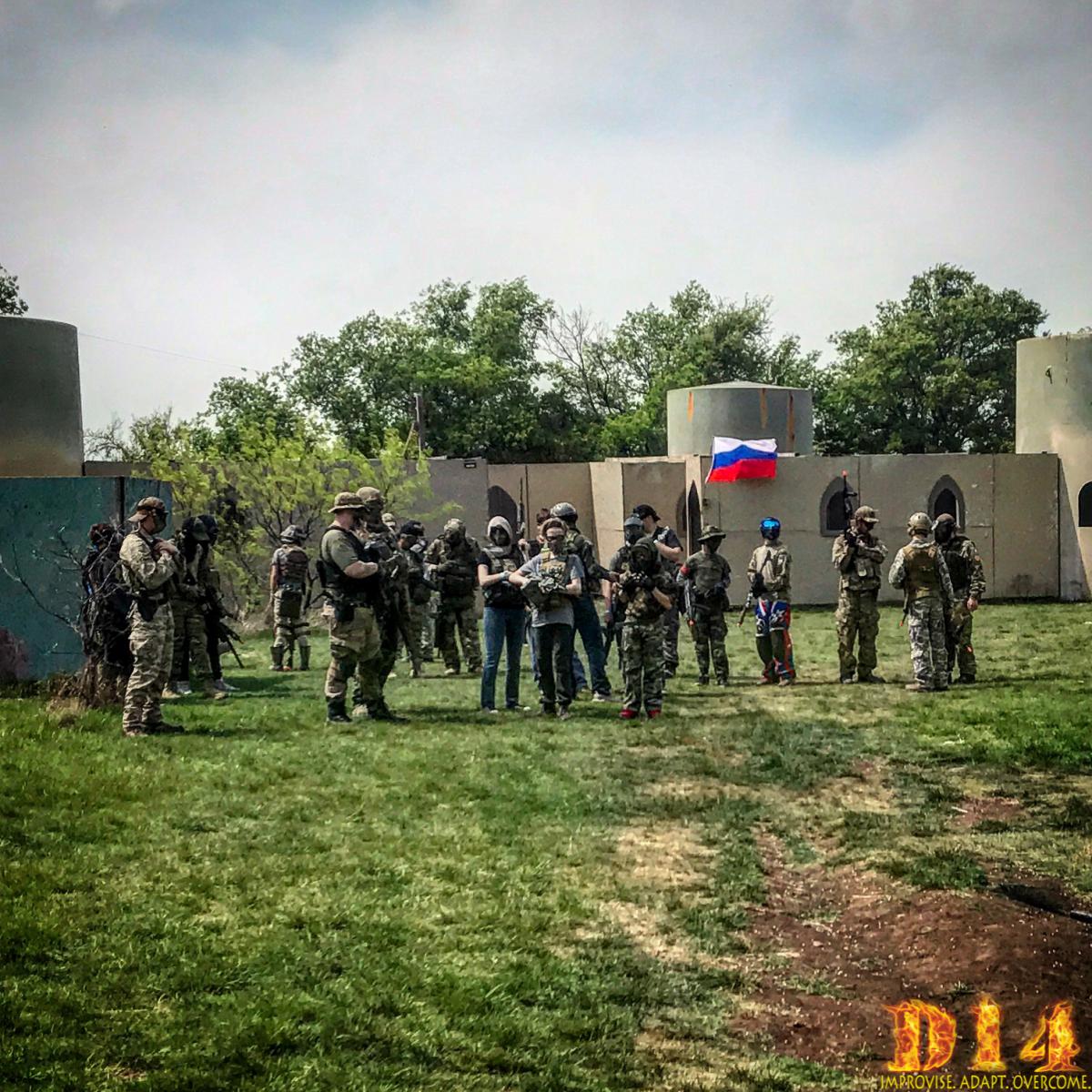View of D14 Airsoft Field